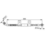 BOSCH Bremsschlauch