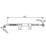 BOSCH Bremsschlauch