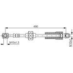 BOSCH Bremsschlauch