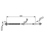 BOSCH Bremsschlauch