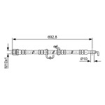 BOSCH Bremsschlauch