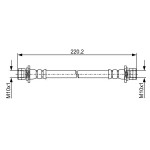 BOSCH Bremsschlauch