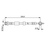 BOSCH Bremsschlauch