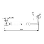 BOSCH Bremsschlauch