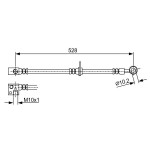 BOSCH Bremsschlauch