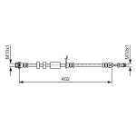 BOSCH Bremsschlauch