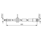 BOSCH Bremsschlauch