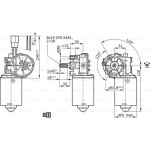 BOSCH Wischermotor