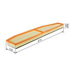 BOSCH Luftfilter