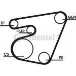 CONTINENTAL CTAM Zahnriemensatz