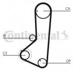CONTINENTAL CTAM Zahnriemen