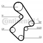 CONTINENTAL CTAM Zahnriemen