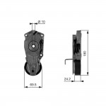 GATES Spannrolle, Keilrippenriemen
