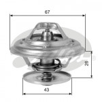 GATES Thermostat, Kühlmittel