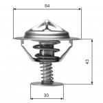 GATES Thermostat, Kühlmittel