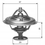 GATES Thermostat, Kühlmittel