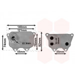 VAN WEZEL Ölkühler, Motoröl