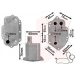 VAN WEZEL Ölkühler, Motoröl