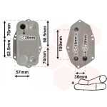 VAN WEZEL Ölkühler, Motoröl