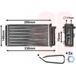 VAN WEZEL Wärmetauscher, Innenraumheizung