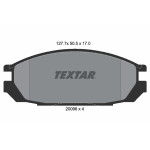 TEXTAR Bremsbelagsatz, Scheibenbremse