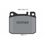 TEXTAR Bremsbelagsatz, Scheibenbremse