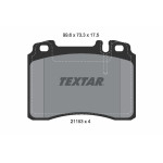 TEXTAR Bremsbelagsatz, Scheibenbremse