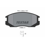 TEXTAR Bremsbelagsatz, Scheibenbremse
