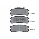 TEXTAR Bremsbelagsatz, Scheibenbremse