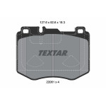 TEXTAR Bremsbelagsatz, Scheibenbremse