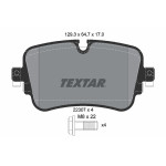 TEXTAR Bremsbelagsatz, Scheibenbremse