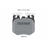 TEXTAR Bremsbelagsatz, Scheibenbremse