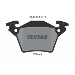 TEXTAR Bremsbelagsatz, Scheibenbremse