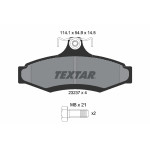 TEXTAR Bremsbelagsatz, Scheibenbremse