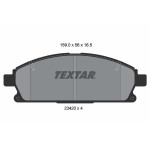 TEXTAR Bremsbelagsatz, Scheibenbremse
