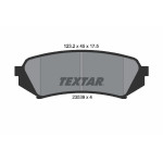 TEXTAR Bremsbelagsatz, Scheibenbremse