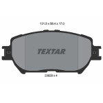 TEXTAR Bremsbelagsatz, Scheibenbremse
