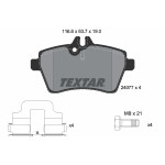 TEXTAR Bremsbelagsatz, Scheibenbremse