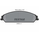 TEXTAR Bremsbelagsatz, Scheibenbremse
