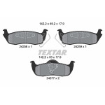 TEXTAR Bremsbelagsatz, Scheibenbremse