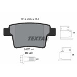 TEXTAR Bremsbelagsatz, Scheibenbremse