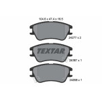TEXTAR Bremsbelagsatz, Scheibenbremse