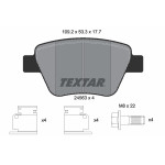 TEXTAR Bremsbelagsatz, Scheibenbremse