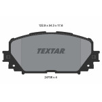 TEXTAR Bremsbelagsatz, Scheibenbremse