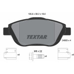 TEXTAR Bremsbelagsatz, Scheibenbremse