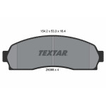 TEXTAR Bremsbelagsatz, Scheibenbremse