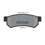 TEXTAR Bremsbelagsatz, Scheibenbremse