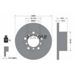TEXTAR Bremsscheibe