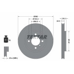 TEXTAR Bremsscheibe