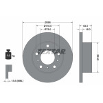 TEXTAR Bremsscheibe